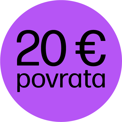 10 € povrata